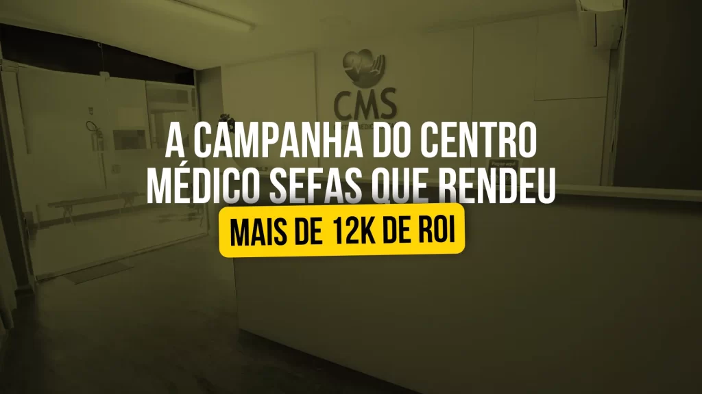 [Case de Sucesso] Marketing para Médicos – Mais de 12 mil de ROI na Campanha do Outubro Rosa no Centro Médico Sefas